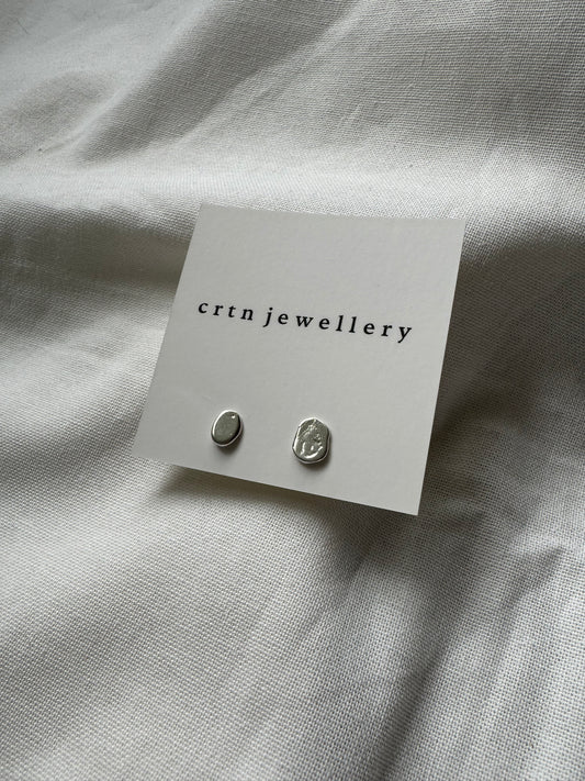 Recycled Silver Mini Stud